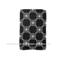 Cotton white and black dish towels